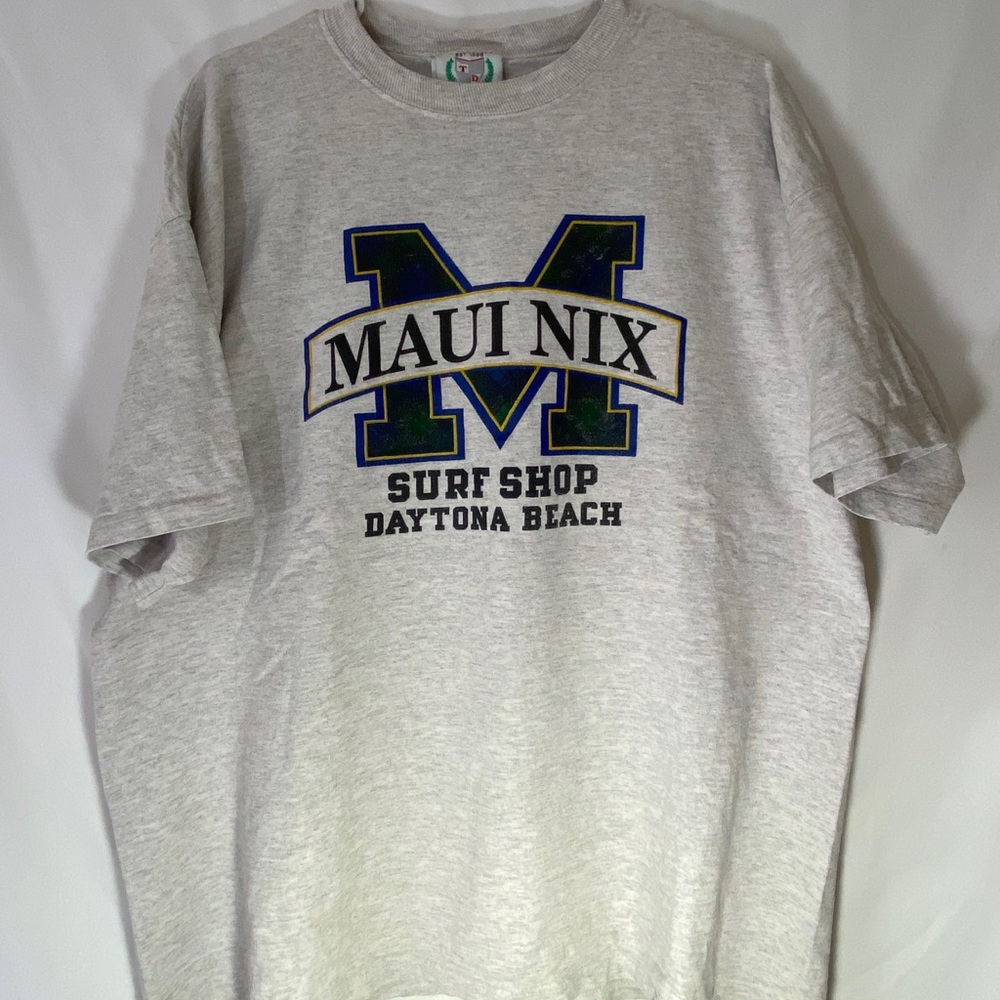 MAUI NIX VINTAGE DAYTONA BEACH T SHIRT MENS XL